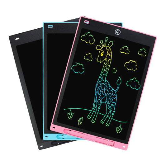 10 12 inch electronic digital writing color screen kids lcd  memo pad erasable writing tablet